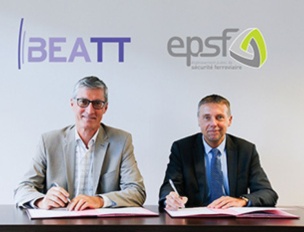 Signature d'une convention entre l'EPSF et le BEA-TT